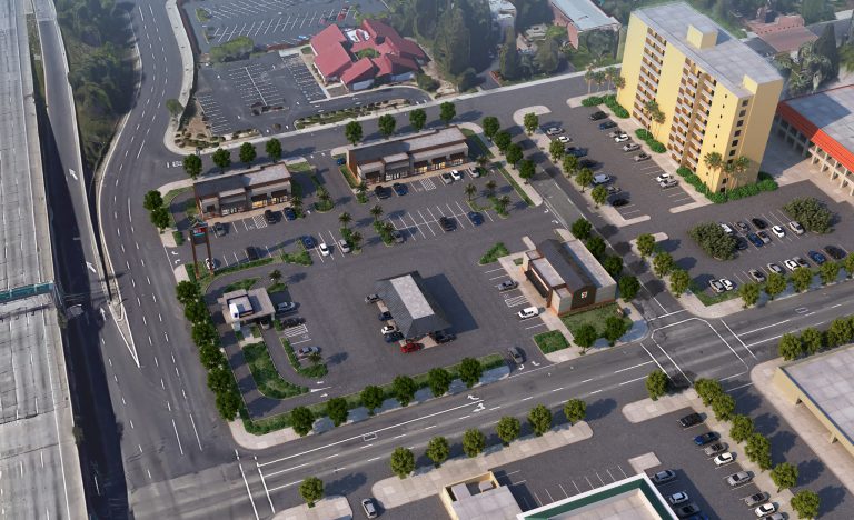 aerial rendering stockton