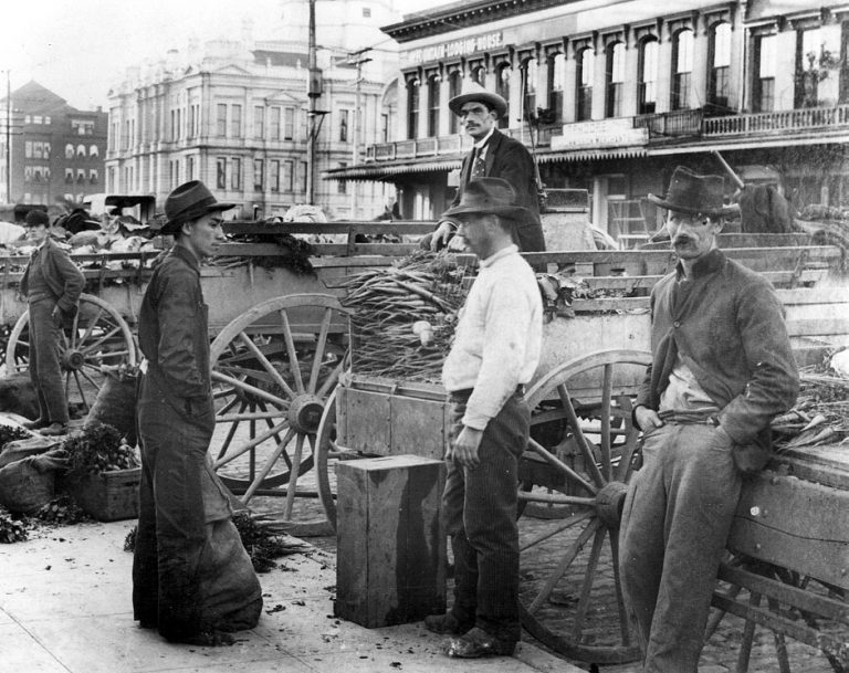 Stockton farmers market 1905